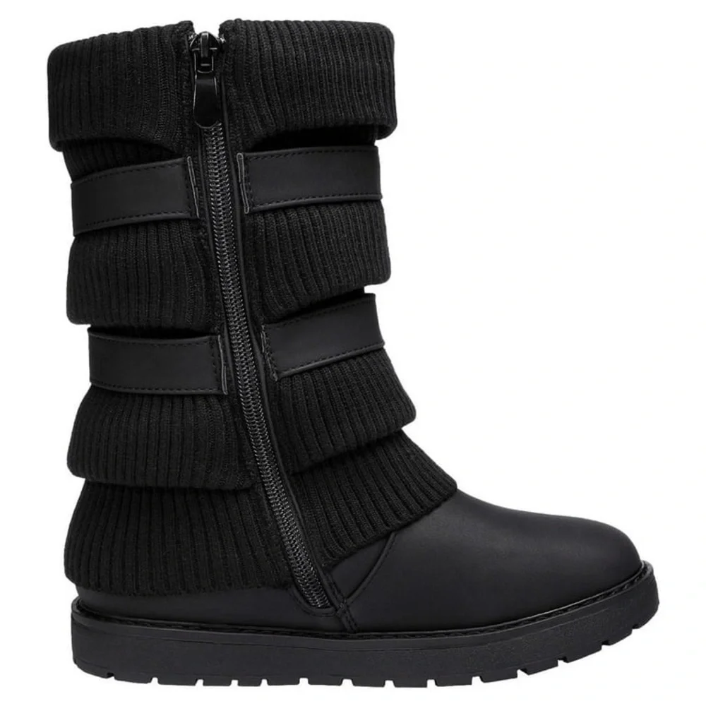 Dream Pairs Girl's Winter Snow Boots w/ Faux Fur Lining & Bowknot Design | NEW🖤